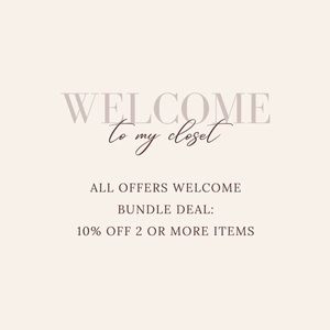 All Offers Welcome | Happy Poshing